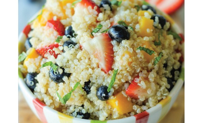 Fusions Taster’s Choice Quinoa Fruit Salad - The Women's Journal
