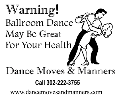 ADD Warning dance may be great for your health.pages